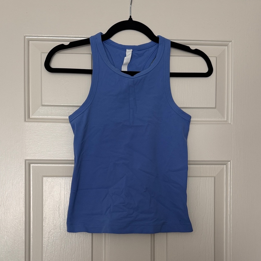 Lululemon Blue Athletic Tank Top